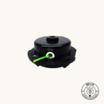 Carretel para Roçadeira Tramontina AP500-800 com Tampa e Mola Preto Nylon - Kit 2 Unidades