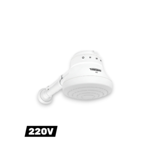 Fame Super Ducha Faminho 4T Branca 220V 6800W com Cano 30cm - Fame | Banho Quente e Confortável