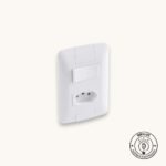Interruptor Simples 4X2+1 6A 1 Tomada 2P+T Termoplastico 10A/250V Linha Aria Branco - Tramontina | Versatilidade e Segurança
