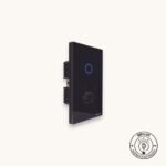 Interruptor com Tomada Tramontina Onne Smart 1 Tecla Touch 2P+T Bivolt 10A Preto - Tramontina | Automação Inteligente