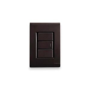 Interruptor Simples 10A/250V com Placa 4x2 Liz Grafite - Tramontina | Instalação Modular