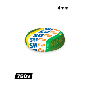 Cabo Brasileirinho 4mm FlexSil 750V 100m Cobre Flexível - SIL | Instalação Elétrica