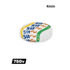 Cabo Flexível 4mm Branco FlexSil 750V 100m - Cobre Eletrolítico | Instalações Elétricas