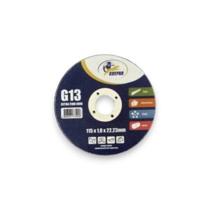Disco de Corte Inox Extra 115 x 1,0 x 22,23mm Kit 10 Unidades - Guepar | Corte Profissional
