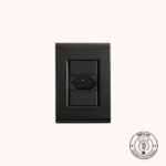 Tomada 20A 2P+T 250V com Placa 4x2 Grafite Liz - Tramontina | Instalação Embutir