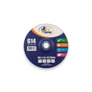 Disco de Corte Inox Extra 180 x 1,6 x 22,20 C/10 Un - Guepar | Precisão e Durabilidade