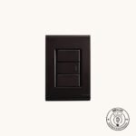 Interruptor Simples 10A/250V com Placa 4x2 Liz Grafite - Tramontina | Instalação Modular