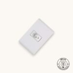 Tomada Tramontina Liz 20A 2P+T Placa 4x2 Termoplástico 250V Branco