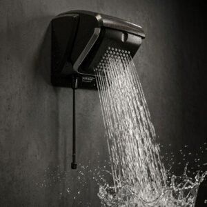 Ducha Eletrônica Fame Compacta Black 220V 7800W - Fame | Kit com 2 Unidades
