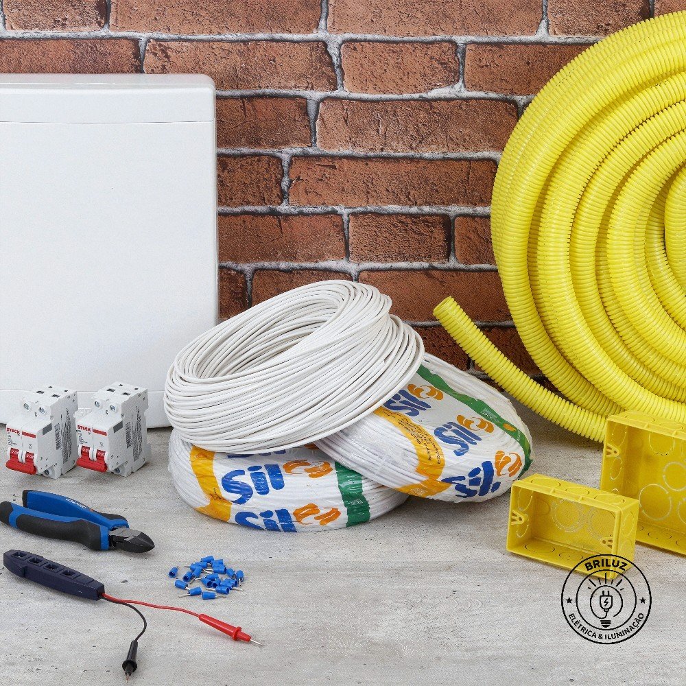Fio 2,5mm 100 Metros Cabo FlexSil 750V Branco - SIL | Instalação Elétrica Residencial e Comercial - Imagem 3