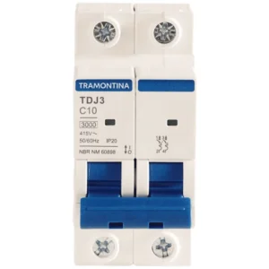 disjuntor bipolar 10a