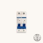 Disjuntor Bipolar 50A Minidisjuntor TDJ3-2C50 2P 3kA Curva C - Tramontina