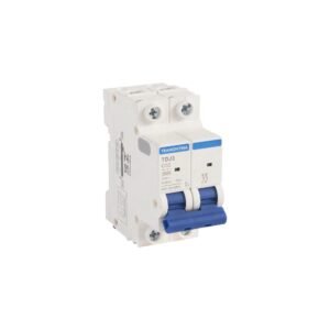 Disjuntor Bipolar 50A Minidisjuntor TDJ3-2C50 2P 3kA Curva C - Tramontina