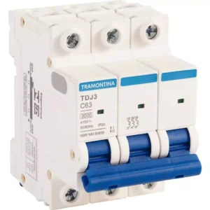 disjuntor tripolar 63a