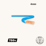 Fios Flexíveis Cabo FlexSil 750V 4,00mm² 100m Azul - Instalações Elétricas