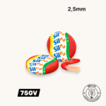 Fios Elétricos Cabo FlexSil 750V 2,50mm Vermelho - SIL | Instalação Residencial e Comercial