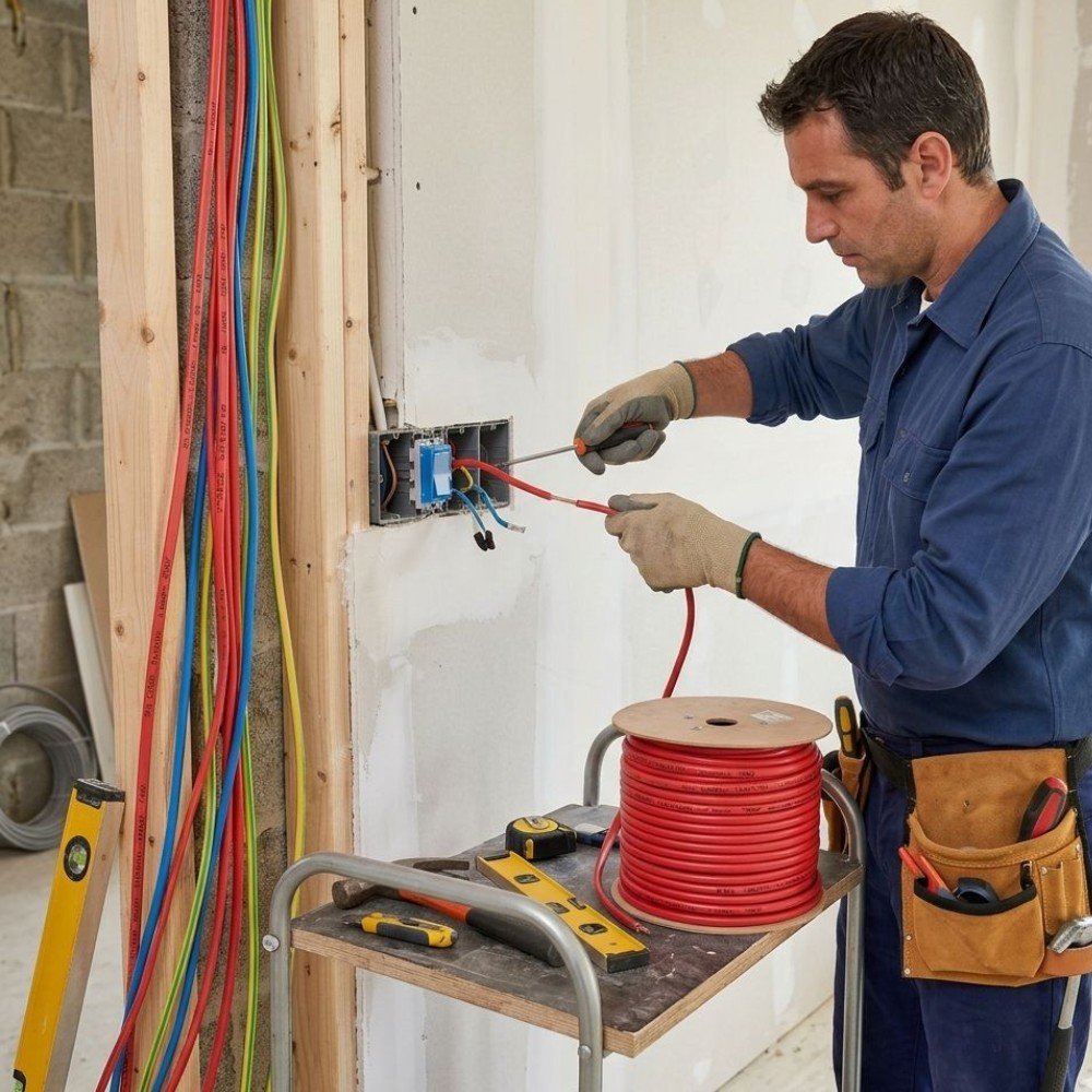 Fios Elétricos Cabo FlexSil 750V 2,50mm Vermelho - SIL | Instalação Residencial e Comercial - Imagem 2