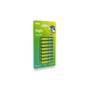 Pilha Alcalina AAA Palito Blister com 16 Unidades 1,5V - Elgin | Alta Durabilidade