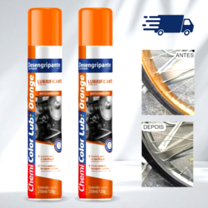 Kit 2 Desengripante Spray Chemicolor Orange 250ml/120g | Multiuso