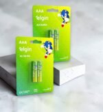 Kit de Pilha AAA Alcalina 1,5V Cartela C/2 - Elgin | Longa Duração