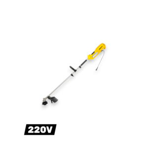 Roçadeira Elétrica 1200W Amarela Lâmina 3 Dentes Fio Nylon 220V - Matsuyama | Corte Eficiente