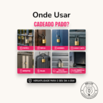 Cadeado de Segurança 25mm - Pado | Proteção Resistente